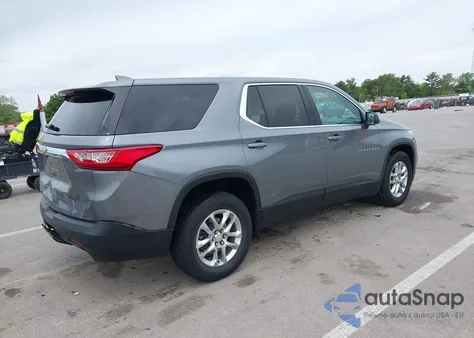 2021 Chevrolet Traverse Awd Ls из США, поврежденный, VIN 1GNEVFKW5MJ138247
